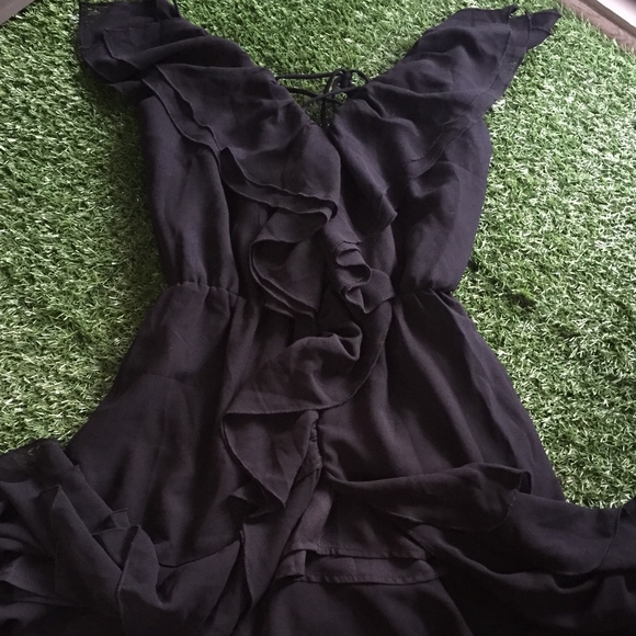 H&M Black Asymmetrical Dress - Picture 1 of 8